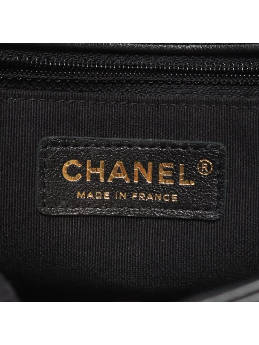 Chanel Shoulder Bag Quilted Black Lambskin Small Flap Bijou Chain